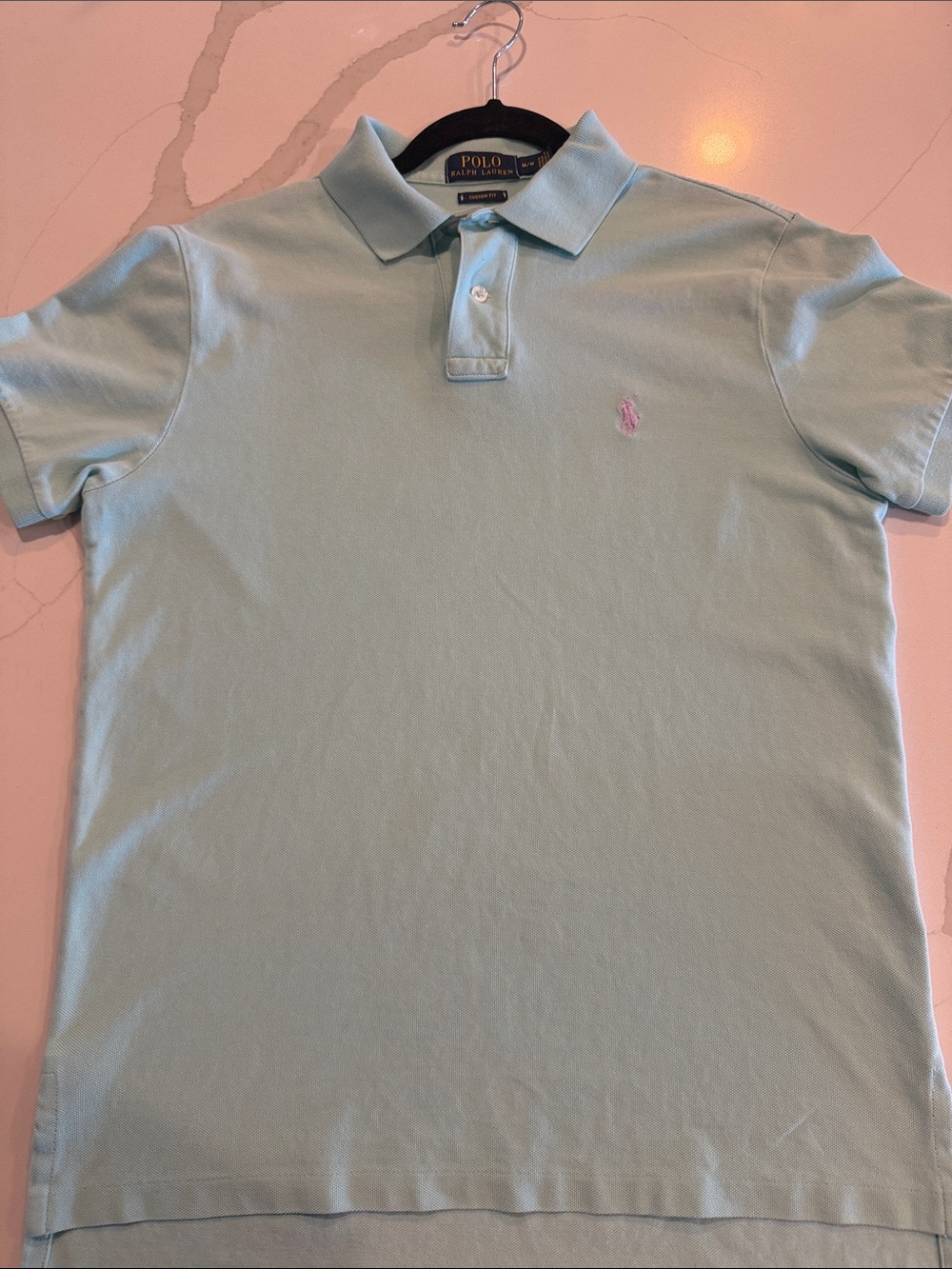 Polo by Ralph Lauren Men’s Light Green Short-Sleeve Polo | M